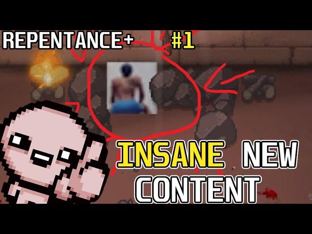 Binding of Isaac Repentance Plus Random Streak #1 - INSANE NEW CONTENT