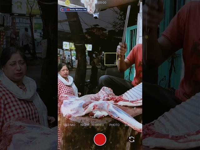Riyaji Mutton Evening Dukandari//Bareilly Meat Shop//Haji Riyaji Mutton//Kolkata Mutton Shop/#shorts