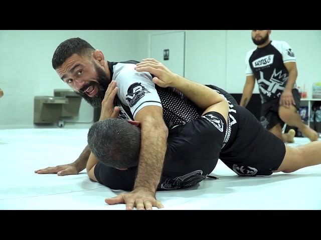 Vagner Rocha teaches how to crush your opponents frames and choke them from the back