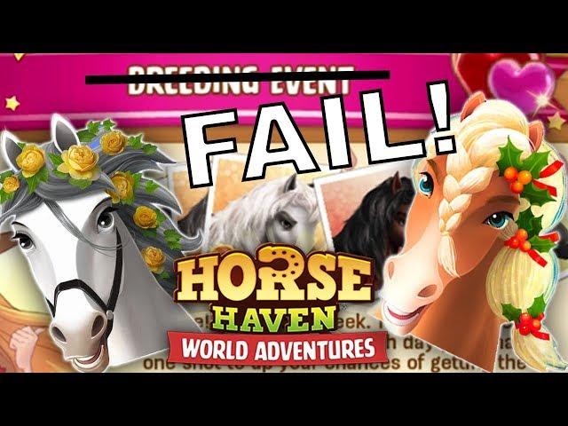 Horse Haven Horse Breeding FAILS! - Horse Haven World Adventures