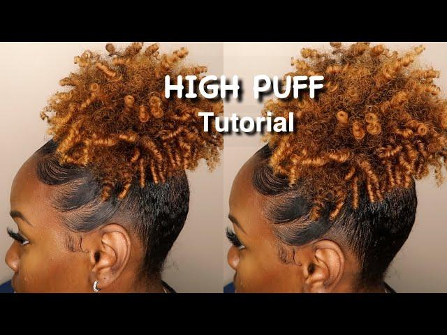 How To Get THE PERFECT HIGH PUFF Everytime | Type 4 | Natural Hair