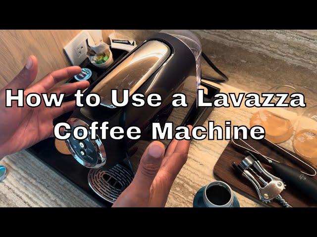 How to Use a Lavazza Coffee Machine