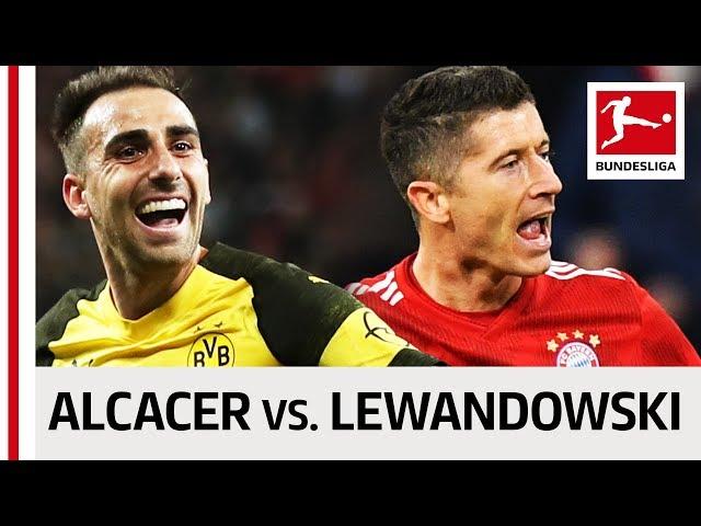 Paco Alcacer vs. Robert Lewandowski - Two Record-Breaking Strikers Go Head-to-Head