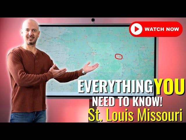 Watch This BEFORE Moving to ST. LOUIS Missouri [EVERYTHING YOU NEED TO KNOW] | Map Tour