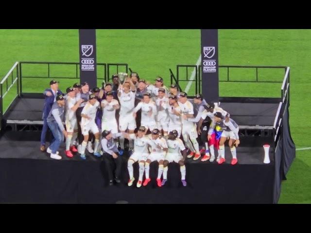 LA Galaxy is the Western Conference champions and is back to a MLS Cup final!