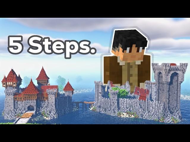 5 Essential steps to build a medieval castle in Minecraft