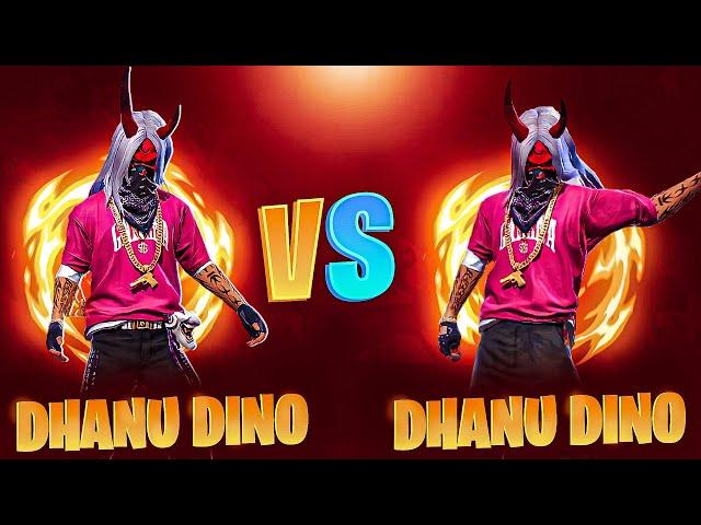 Dhanu Dino vs Dhanu Dino  Op Match | Best Clash Battle Who Will Win - Garena Free Fire