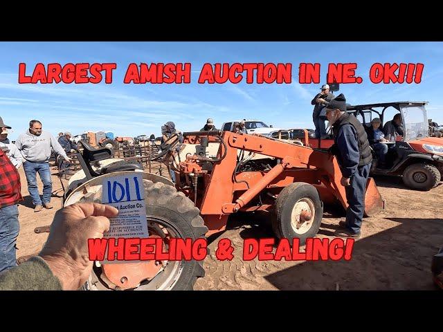 Largest Amish Farm Auction in NE Oklahoma! How Did I do???