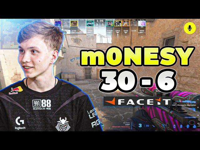 CS2 POV | m0NESY 30-6 Faceit Ranked (DUST2) Voice Comms