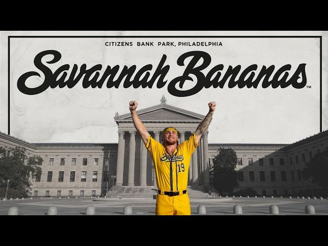 Savannah Bananas in Philly: "Rocky" Hype Video