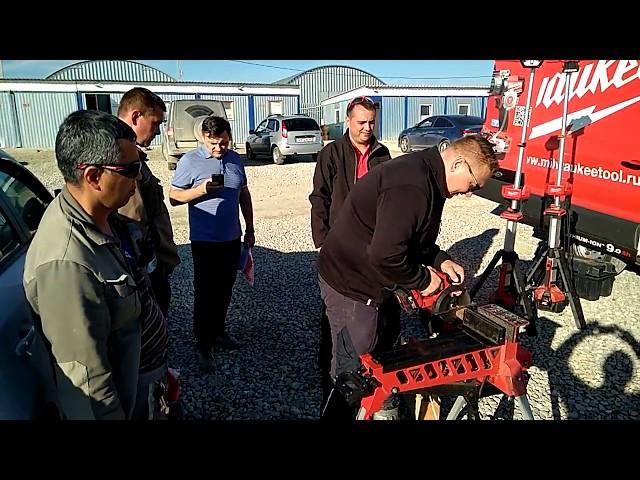 Пила по металлу Инструмент 24 демонстрация тест электроинструмент MILWAUKEE 8 #tool24