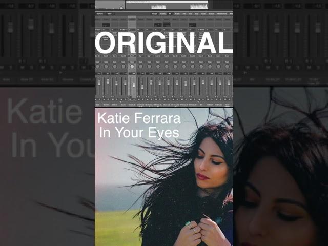 Before and After Mixing - Katie Ferrara - In Your Eyes (Peter Gabriel Cover) Julian Doe