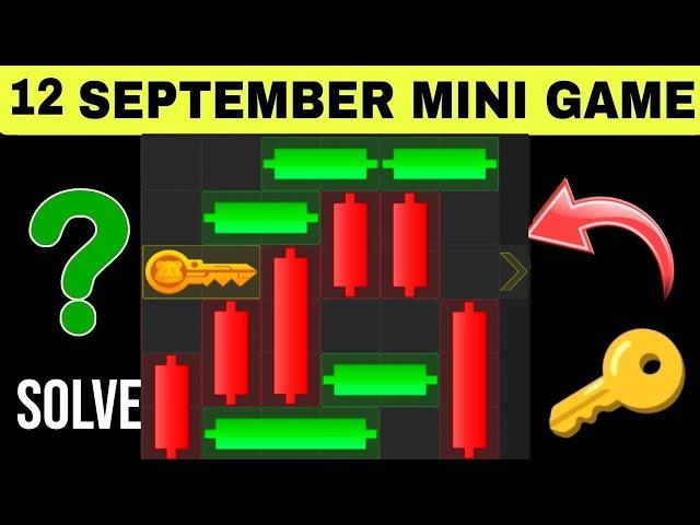 Hamster Kombat Today Mini Game 12 September