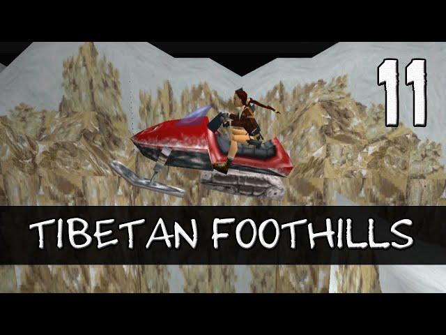 Tomb Raider 2 Complete Walkthrough #11 [No Meds] | Tibetan Foothills