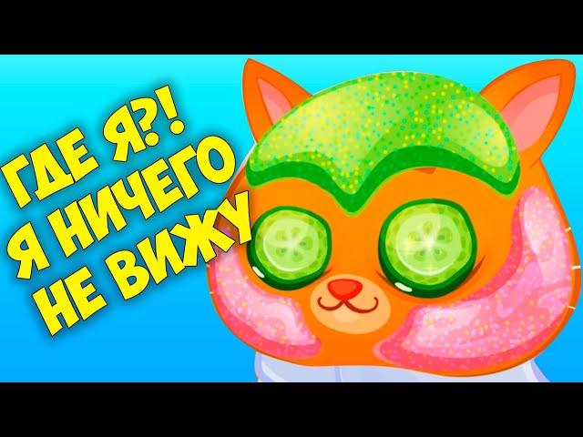 Мой виртуальный котик Бубу САЛОН КРАСОТЫ для котика Bubbu Игра #бубу на малышерин тв