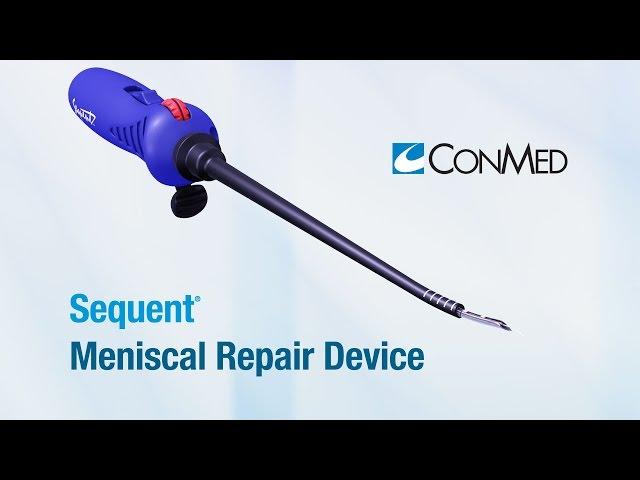 Sequent® Meniscal Repair Device - CONMED Product Video