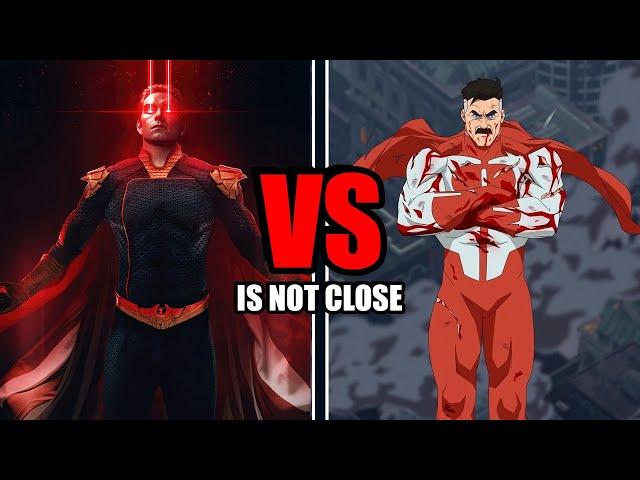 Homelander VS Omni-Man Is NOT Close