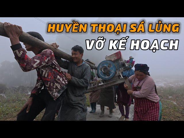 " Huyền Thoại Sá Lủng " Hiệp sĩ Sì đã về - Vỡ kế hoạch vì không có xi măng - | CVC - Chao Vlog Team