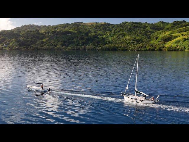 Sailing to Fiji with No Engine