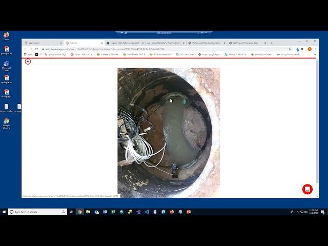 USING THE ARCGIS JAVASCRIPT API FOR MAPPING SEWER FLOW MONITORING SITES