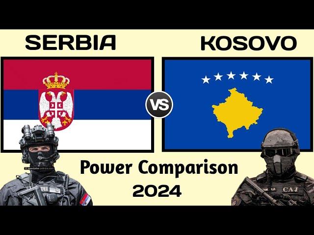 Serbia vs Kosovo military power comparison 2024 | Kosovo vs Serbia military power 2024