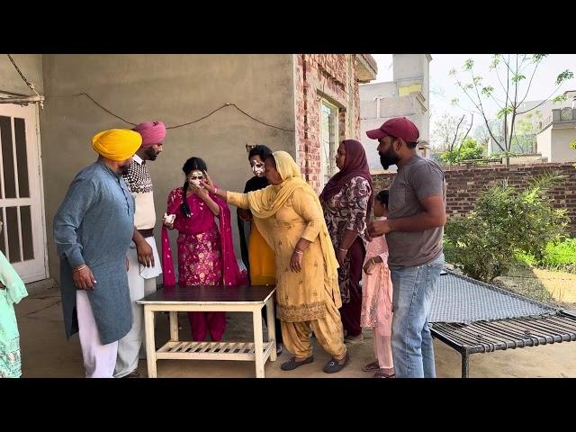 ਕਿਵੇਂ ਹੋਇਆ ਕੇਕ ਕੱਟਣ ਵਾਲਾ ਸੀਨ ਦੇਖੋ ਲਾਈਵ #punjabi #funnyvideo