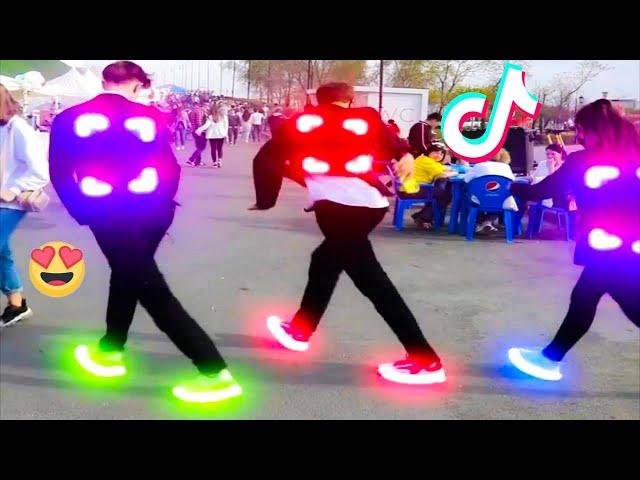 Astronomia Dance | Tuzelity Shuffle Challenge | Monster Neon Mode