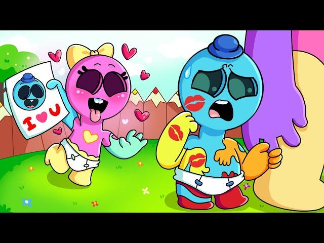 BABY DOEY the DOUGHMAN Has A CRAZY FAN GIRL?! Poppy Playtime Chapter 4 Animation