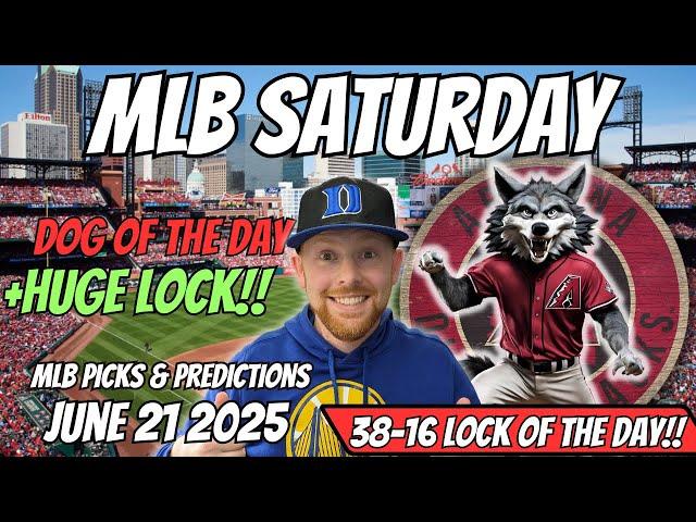 MLB Picks Today Saturday 6/21/2025 | Free MLB Best bets, Predictions and Player Props