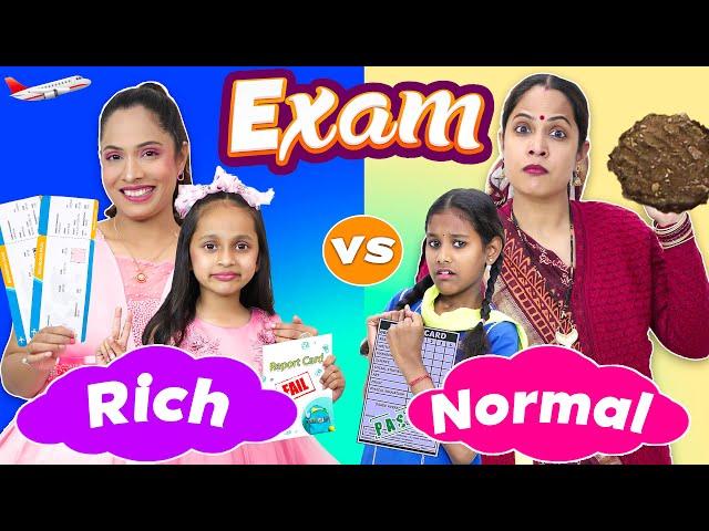 Maa Beti During EXAMS - Rich vs Desi Mom | ShrutiArjunAnand