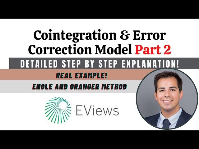 Time Series: Error Correction Model explained in Eviews