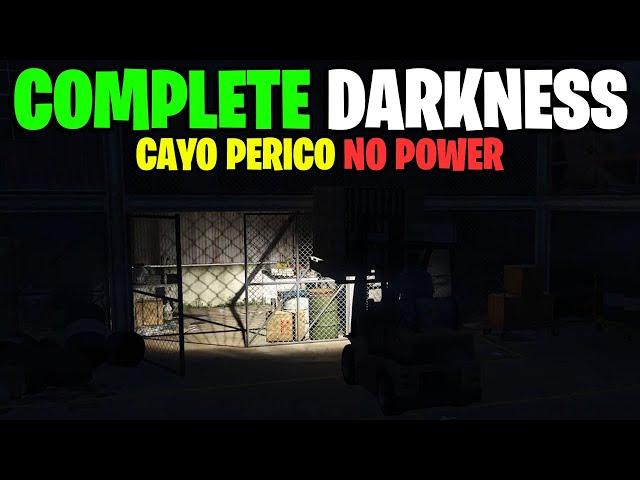 Complete POWER OUTAGE on Cayo Perico Island in GTA 5 Online