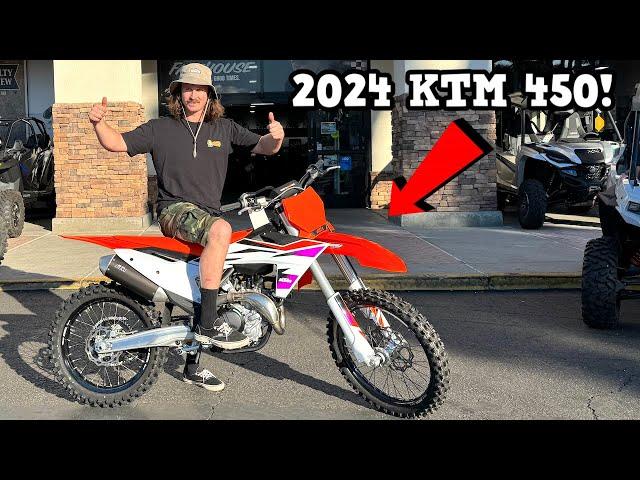 I Surprised Him With 2024 KTM 450! - Buttery Vlogs Ep222