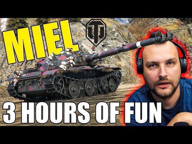 3 Hours of Fun with Bourrasque Miel in World of Tanks!