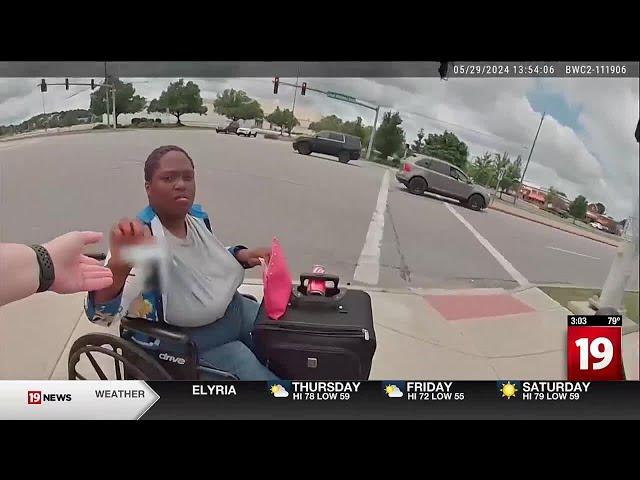 North Olmsted police video shows officers arrest Bionca Ellis days prior to fatal stabbing