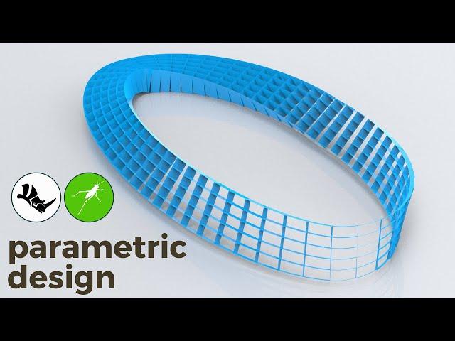 Parametric Geometry Design in Grasshopper & Rhino | Parametric Spiral