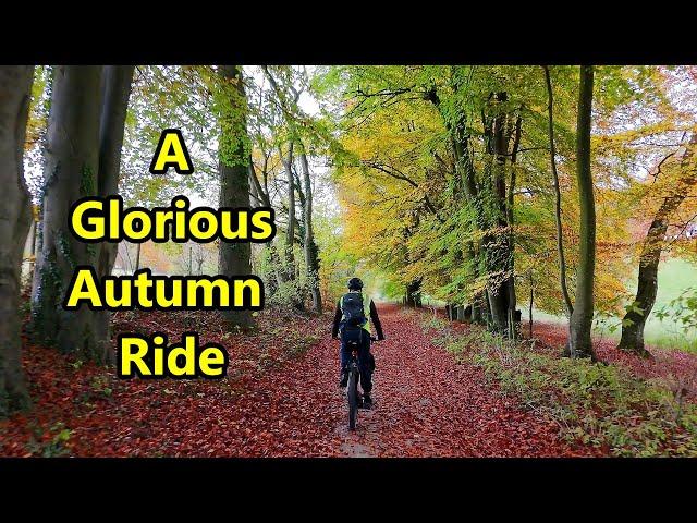 Along the beaten path, A ride on my Bootzipper MTB, Autumn colours were FANTASTIC