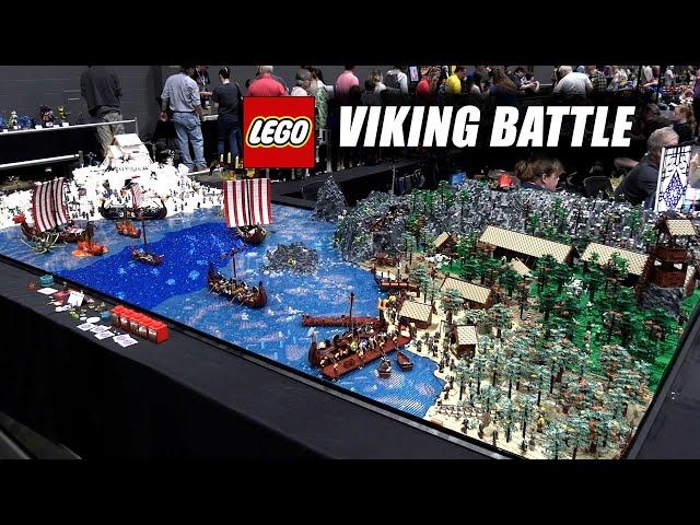 Huge LEGO Viking Battle Odyssey Collaboration