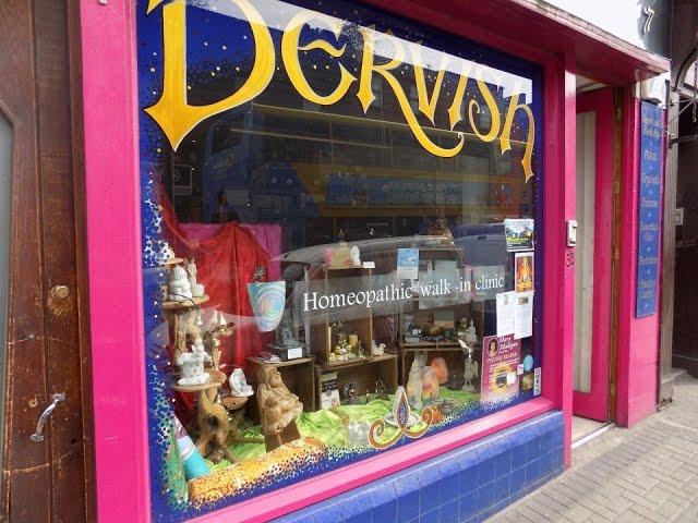 Come with us to Dervish Holistic and New Age Shop in Dublin Ireland