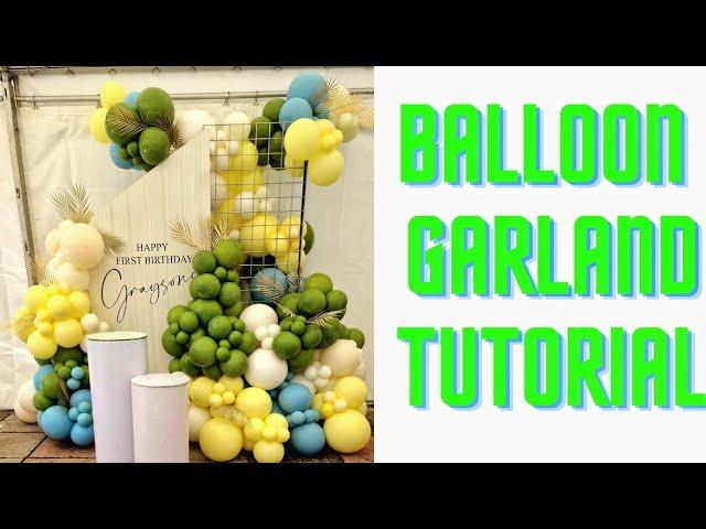 How To Make A Balloon Garland For Party || Create With Me Se3 || EP 4