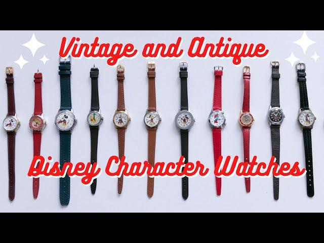 Vintage and Antique Disney Character Watches | Rare Cartoon Mechanical Watches for Sale