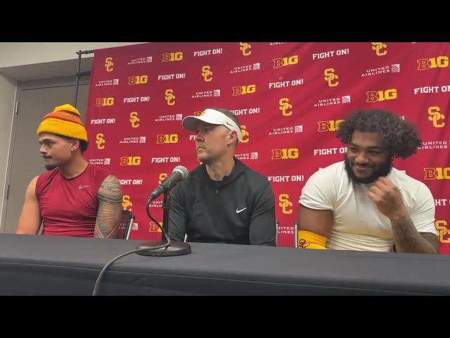 USC postgame presser following 19-13 win over UCLA