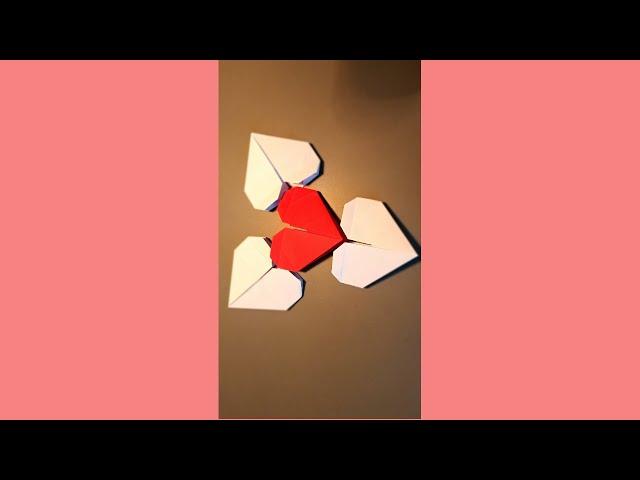  Easy Origami Heart #shorts