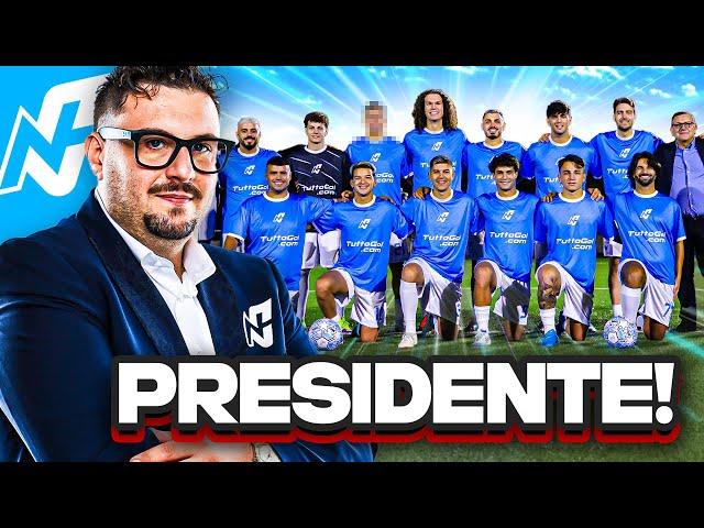  SONO il *NUOVO*  PRESIDENTE del NAPOLI CREATORS! 