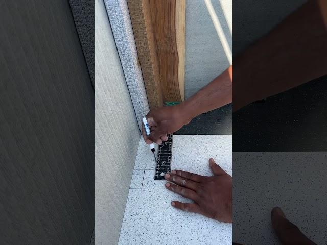 Easy tile cutting ideas #ideas #mydreamhouse01 #tipsnntricks