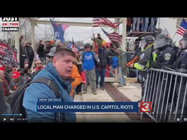 UPDATE: Local man accused of participating in Capitol riot on January 6 arrested in Bradley County