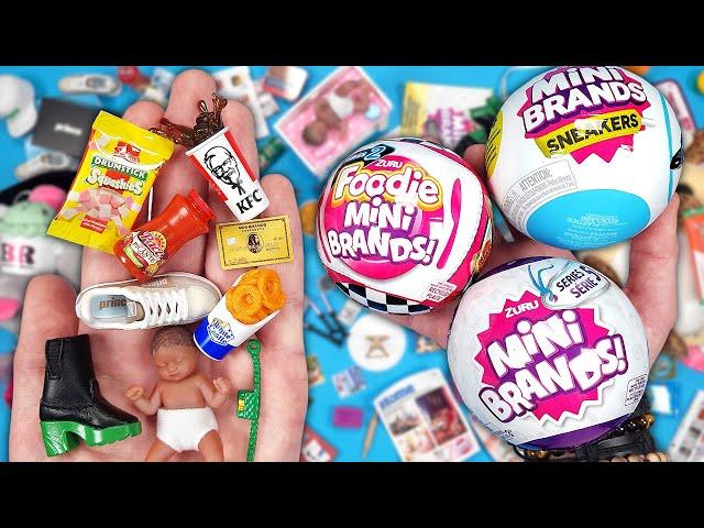 Opening a Bunch of Mini Brands! New & Old Surprises Inside!