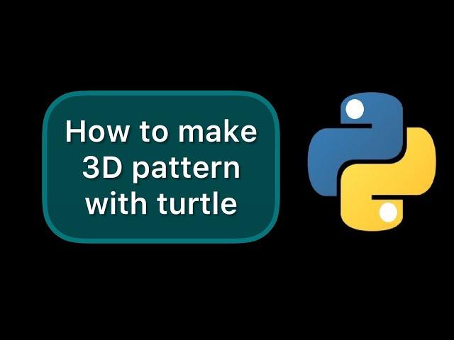 How to make amazing patterns with python Part 5 #Shorts