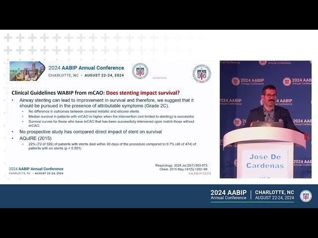 AABIP 2024   Day 1   ID 9   Essentials in IP knowledge series II   Airway stents update 2024 1080p