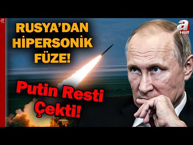 Rusya Lideri Putin Resti Çekti! Rusya Yeni Füzesiyle Ukrayna'yı Vurdu... | A Haber